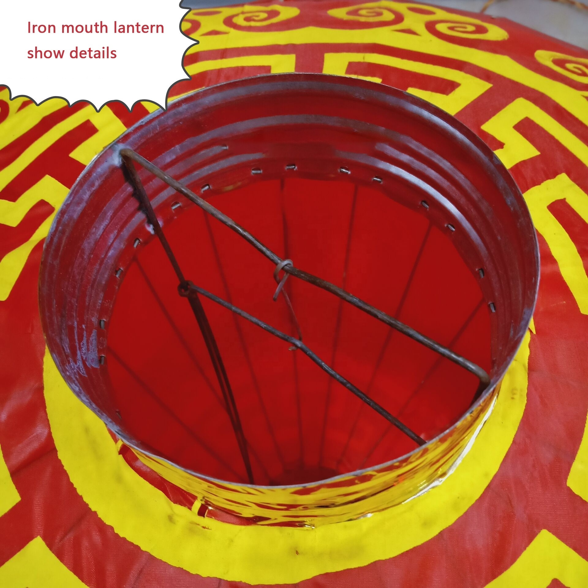 120cm High Quality Round Hanging Silk Lanterns For Festival Decoration Chinese Tradition Red Lantern