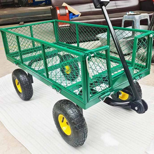 Tongshunfa Professional Factory Hot Sale Multifunction Foldable Portable Four Wheels Camping Heavy Duty Wagon