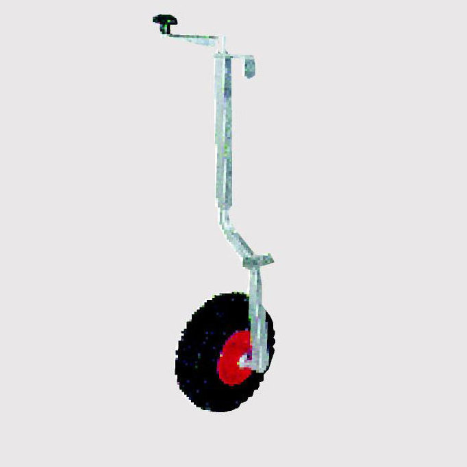 Factory customization china trailer parts trailer Lift jack with single and double wheels