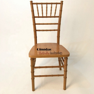 Rental Stacking Wooden Gold Chiavari Chair