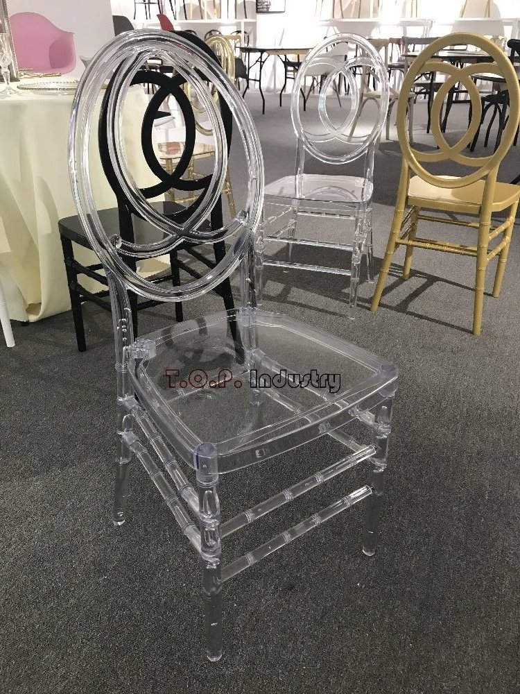 Rental PP/PC Plastic Stacking Chairs with Cushion