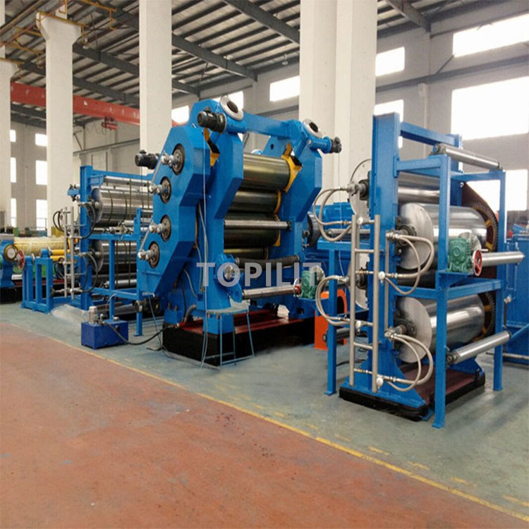 High Speed Wear-Resistant Calendering Sheet Rubber Machine 4 Rolls Rubber Calender For Fabric Coating