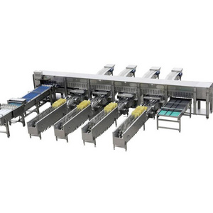 High Efficiency Egg Processing Line with Cleaning and Grading Industrial chicken Eggs Washing Machine