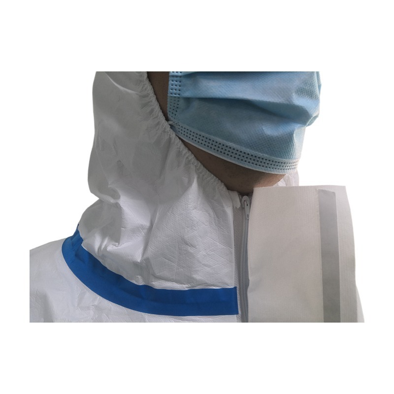 High Quality CE Type4B 5B 6B EN14126 disposable coverall protection overall disposable protective clothing