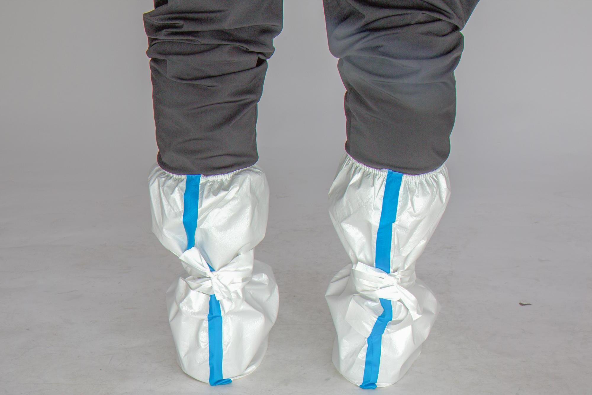 non woven shoe cover  disposable waterproof&dustproff airtight  boot cover