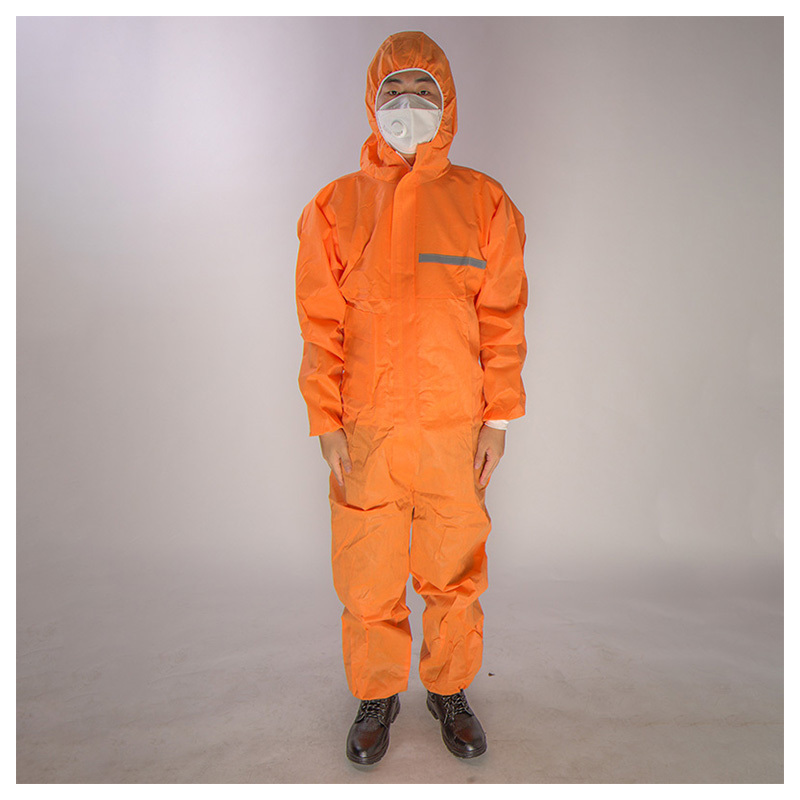 Guardwear OEM overol par hombr par trabaj Disposable SMS Protective Suit Protection Coverall Work Clothing Industrial Suit