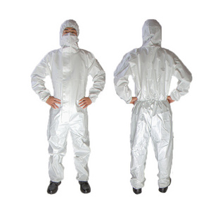 OEM EN13485 Type 6 Protective Ppe Kit Suit Coverall Overall Disposable Coverall Protection Clothes Chemical Protective Clothing