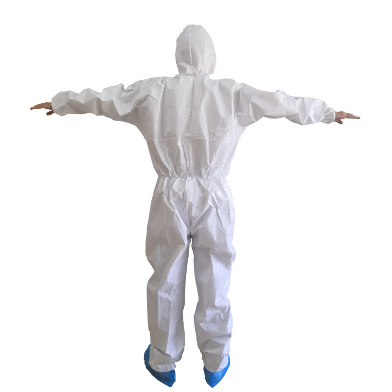 full body EN13485 Type 5 Protective PPE Kit Suit Overall non-medical Disposable Coverall Protection Clothes