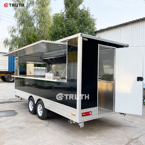 bbq food truck cart pizza burger ice cream coffee custom food-truck van manufacture for sale in usa turkey food trailer