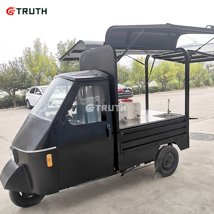 Electric Mobile Fast Food Tricycle Vending Cart For Coffee Bike And Ice Cream Bikes For Sale