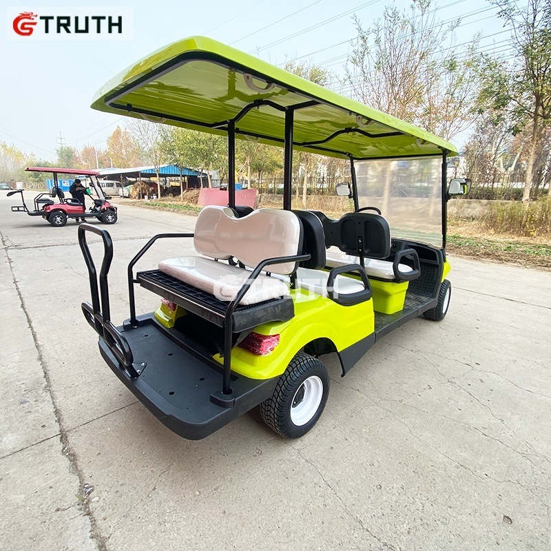 High Performance Small 6 Seater Street Road Legal 4x4 Limo Ion Electric Ev Golf Cart Supply For Sale