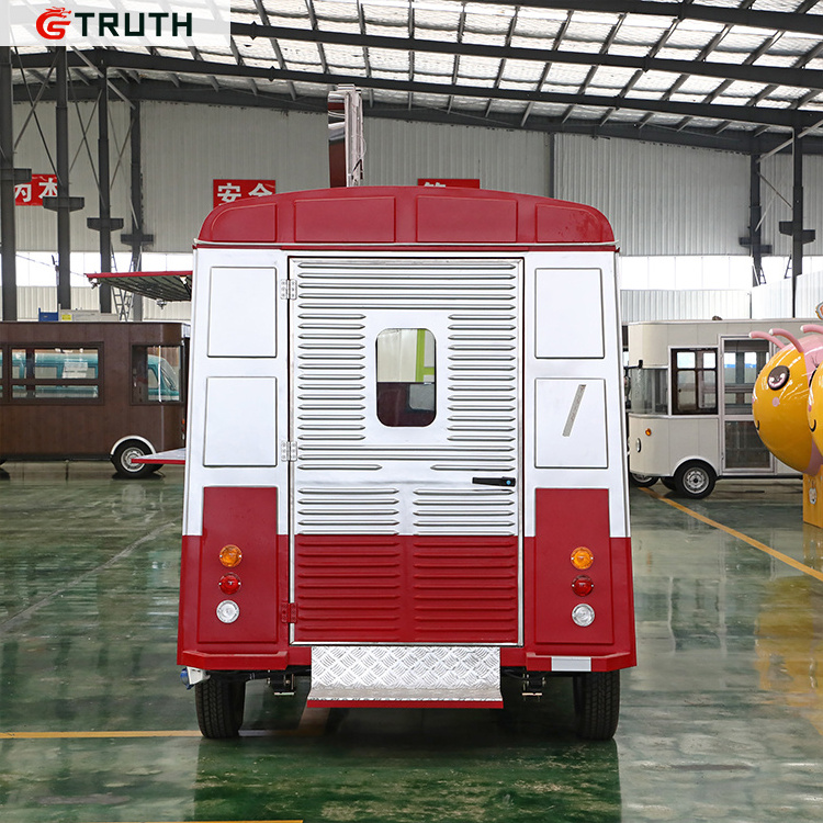 TRUTH fast food van catering turkey bbq food trailer burger fully equipped street ice cream retro food trucks supplies sale