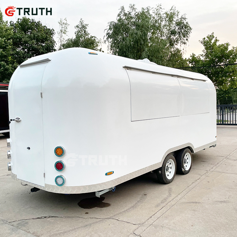 TRUTH catering trailer retro food truck electric usa mobile canteen trucks for sale food van