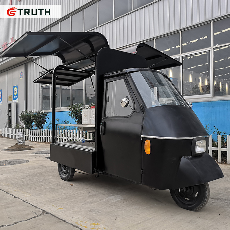 Electric Mobile Fast Food Tricycle Vending Cart For Coffee Bike And Ice Cream Bikes For Sale