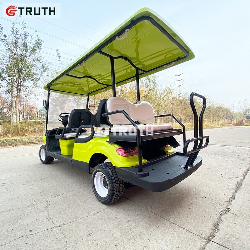 High Performance Small 6 Seater Street Road Legal 4x4 Limo Ion Electric Ev Golf Cart Supply For Sale