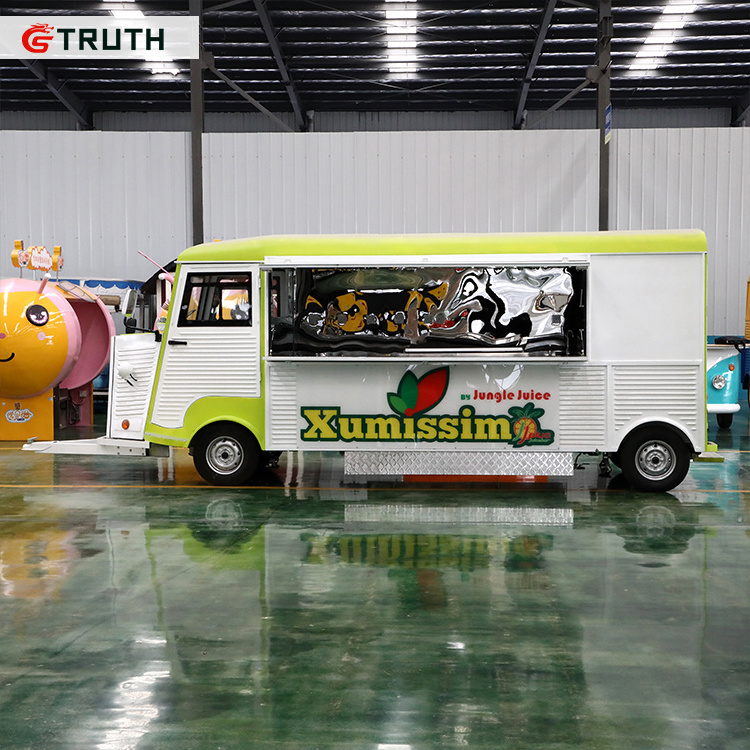 TRUTH  fastfood  bbq coffee van concession  vintage used food truck trailer for sale USA