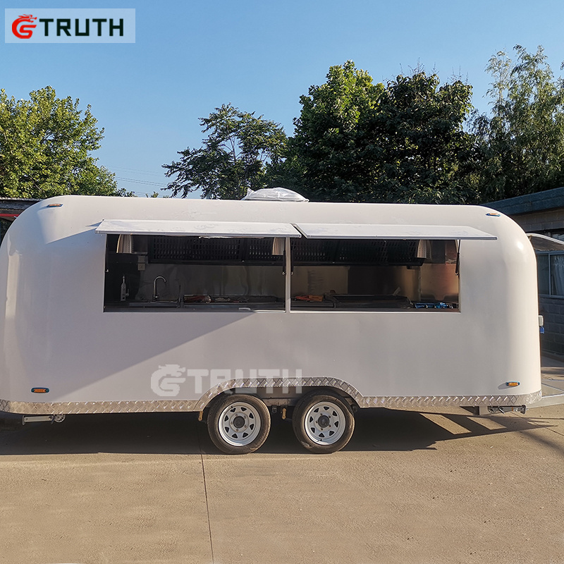 TRUTH catering trailer retro food truck electric usa mobile canteen trucks for sale food van