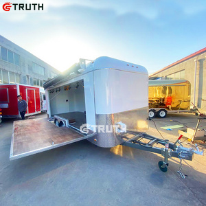 Multi-function Exhibit Show Outdoor Airstream Style Bar Event Performing Mobile Stage Trailer