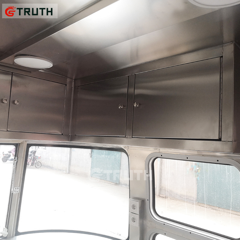 Truth trailers fast food trucks with chocolate tempering machine/wood fired pizza oven/chinese gas golf carts for sale