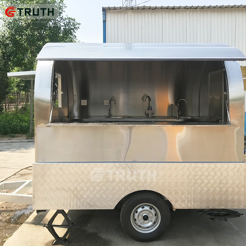 TRUTH stainless steel foodtrailer ce food cart mobile hotdog car for sale craigslist