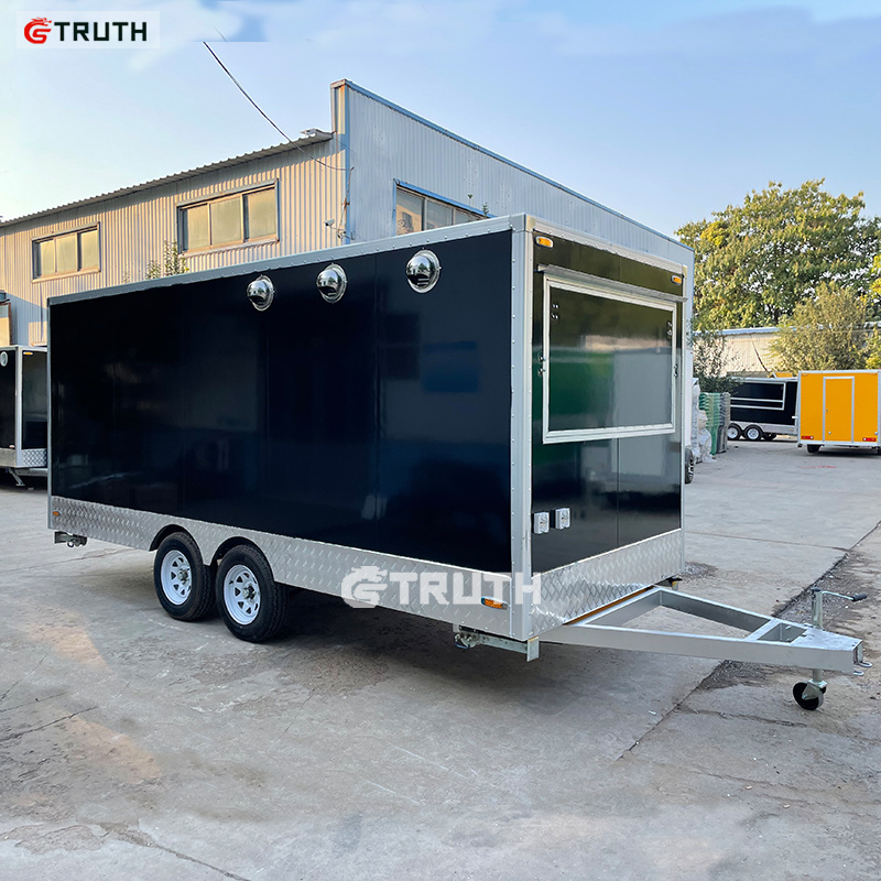 bbq food truck cart pizza burger ice cream coffee custom food-truck van manufacture for sale in usa turkey food trailer