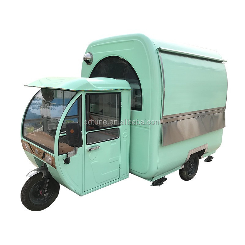 TUNE Car of Restaurant Verkaufswagen Fast Food Kiosk with Good Design Electric Food Truck Moto