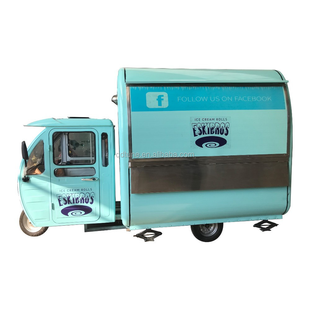 TUNE Car of Restaurant Verkaufswagen Fast Food Kiosk with Good Design Electric Food Truck Moto