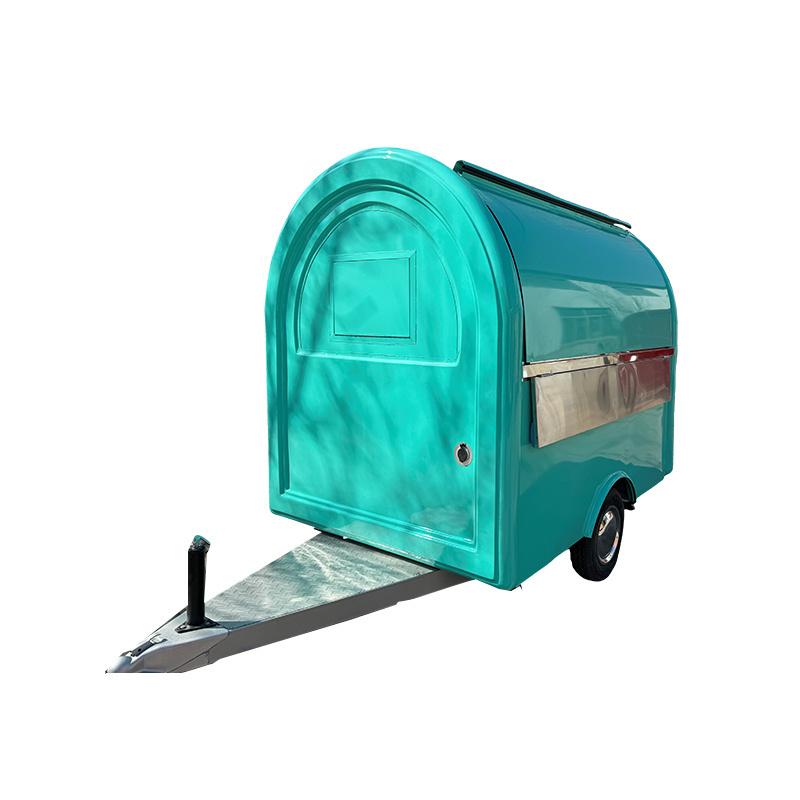 Hot Sale Street Mobile Fast Food Trailer Food Truck Containers Mobile Food Van Trailer