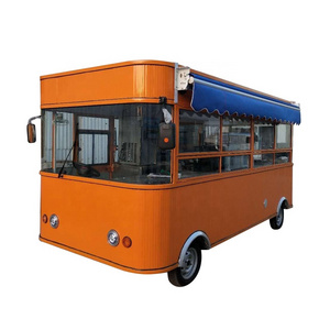 TUNE Various Types of Street Tea Coffee Vending Carts Fruit Carts Electric Buffet Car Food Truck