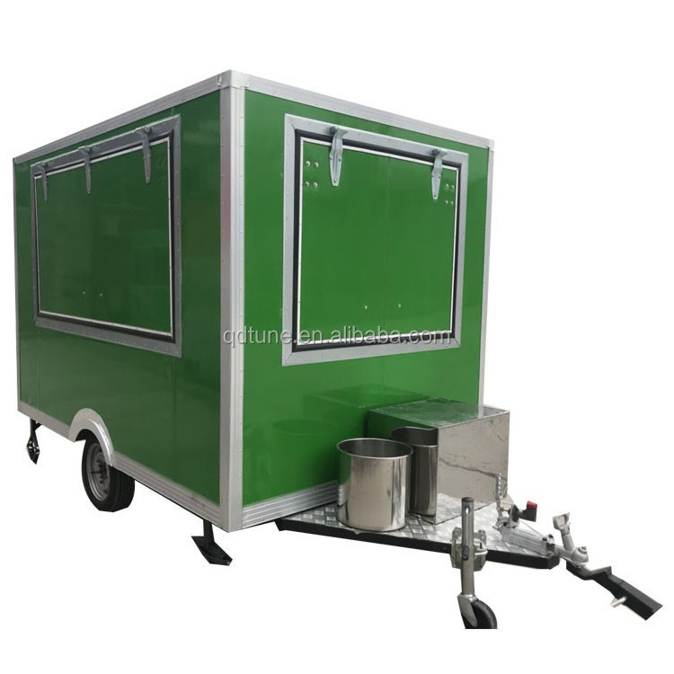 TUNE Mobile Street Food Vending Cart Stainless Food Truck Usat Vend