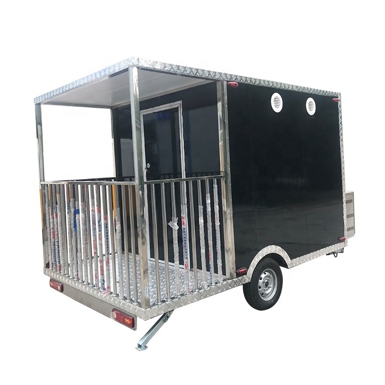 TUNE Factory Price Food Cart Designer Food Trucks Spain Food Churros Trailer for Sale