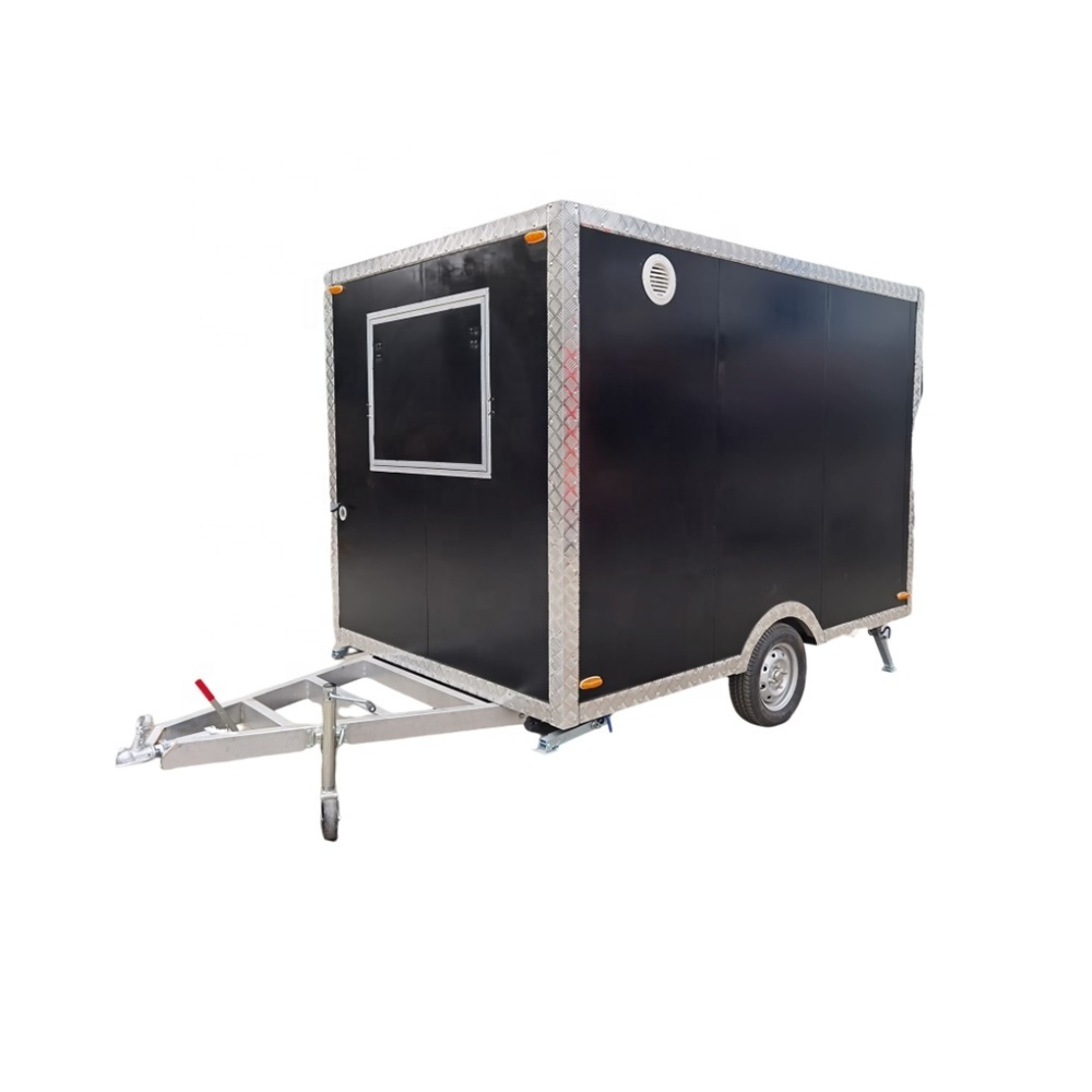 TUNE DOT Approved 10FT Square Food Trailer Fiberglass Enclosed Trailers