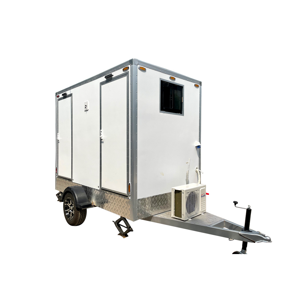 TUNE Luxury Portable Bathroom Trailers Movable Restroom Trailers VIP Toilets Trailer for Sale