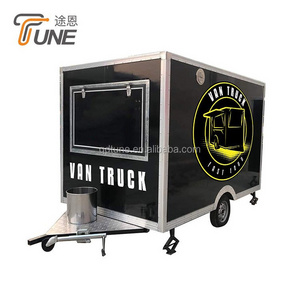 TUNE Mobile Street Food Vending Cart Stainless Food Truck Usat Vend