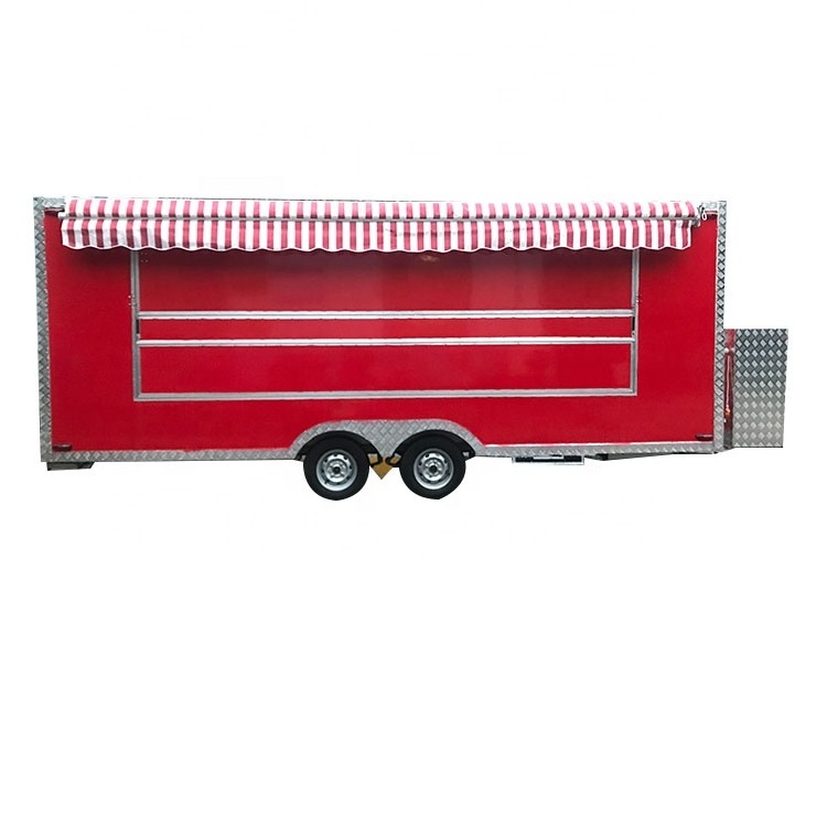 TUNE Hamburgers Carts Food Cart BBQ Fast Food Truck Shipping Container Food Trailer