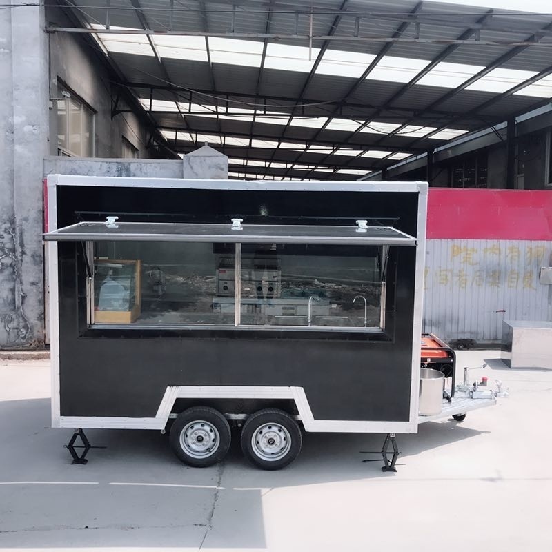 TUNE Coffee Bar Cart Trailer Used Food Trucks Mobile Food Cart Van for Sale in Germany