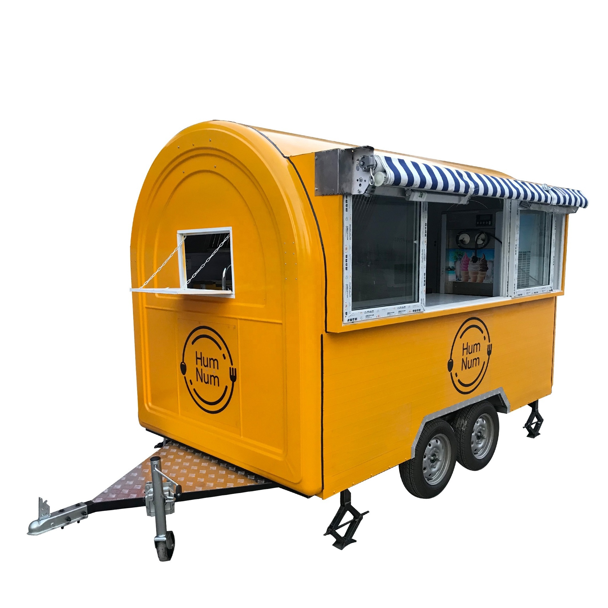 TUNE Australian Standard Hot Dog Used Food Trucks Mobile Trailer for Sale