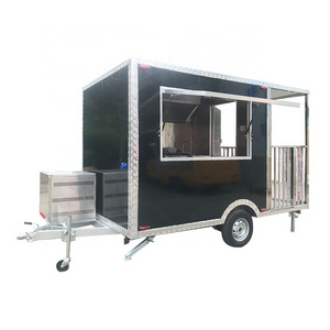 TUNE CE Mobil Food Trail Ramen Korean Food Carts Mobile Trailers Fast Food Truck with Pavilion in Finland