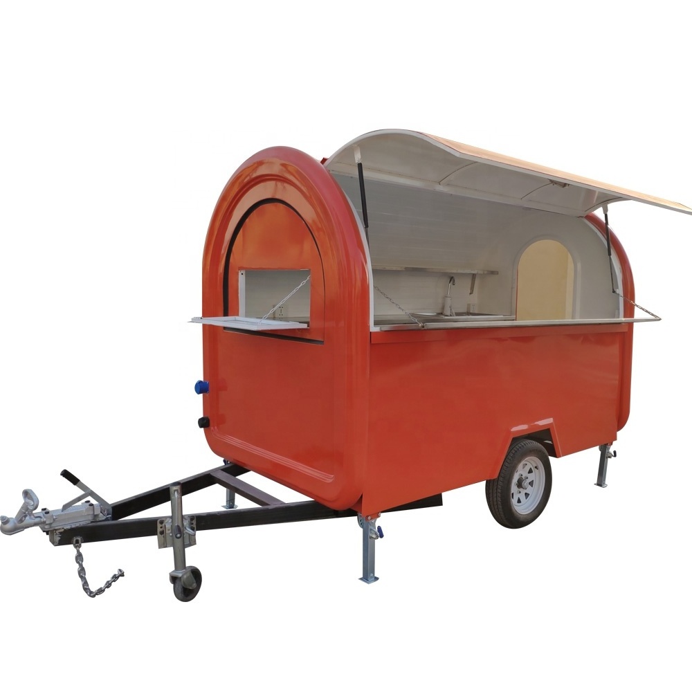 TUNE Top Quality Pizza Food Cart Mobile Hot Dog Food Trailers Mobile Food Trucks