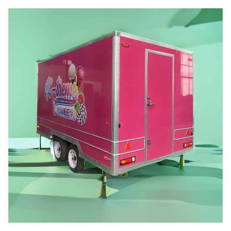 Ice Cream Cart Ice Slush Cart Carros De Comida Mini Food Truck