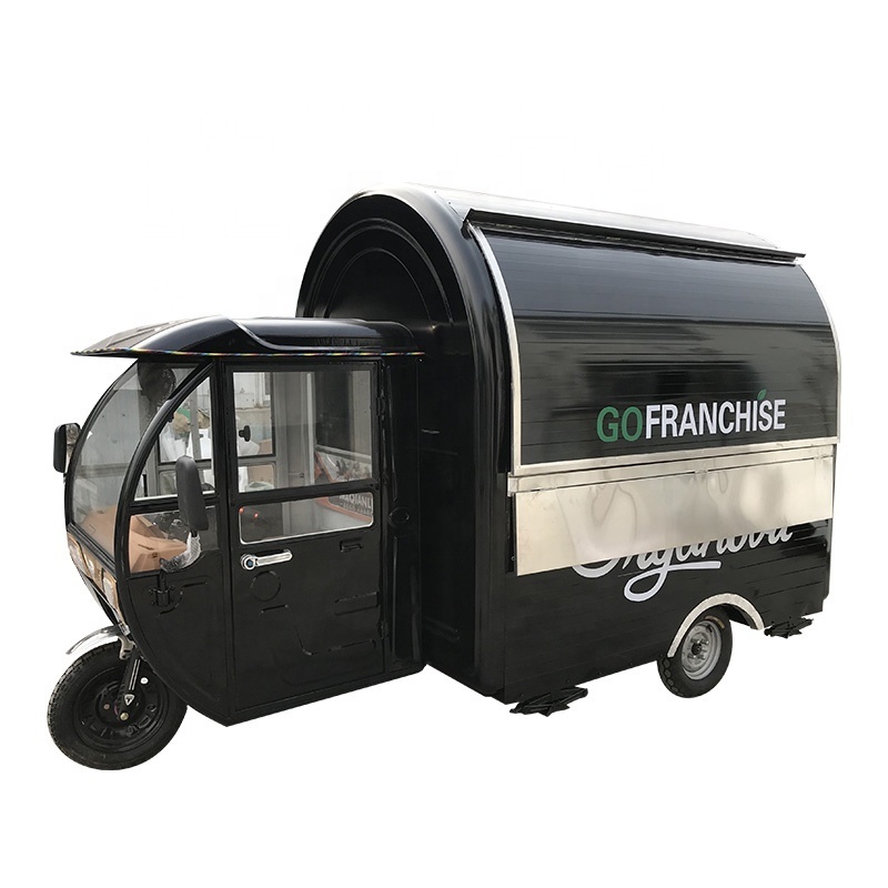 TUNE New Products Food Cart Mobile Food Truck Electric Scooter Moving Food Cart