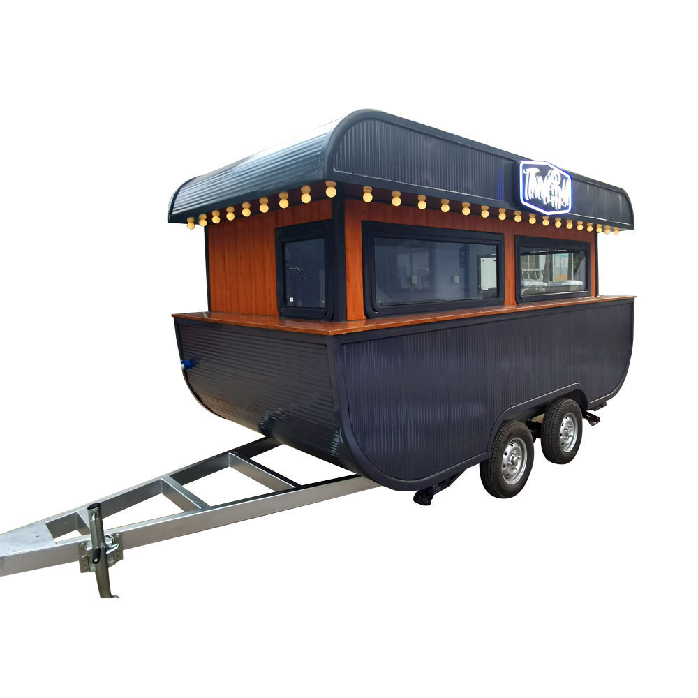 TUNE OEM Mobile Food Truck Coffee Shop Trailer Vessel  Giant Cart for Sale