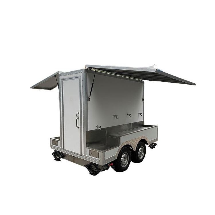 TUNE Drinks Trolley Cart Bar Mobile Cold Drink Cart Luxury Drink Cart Mobile