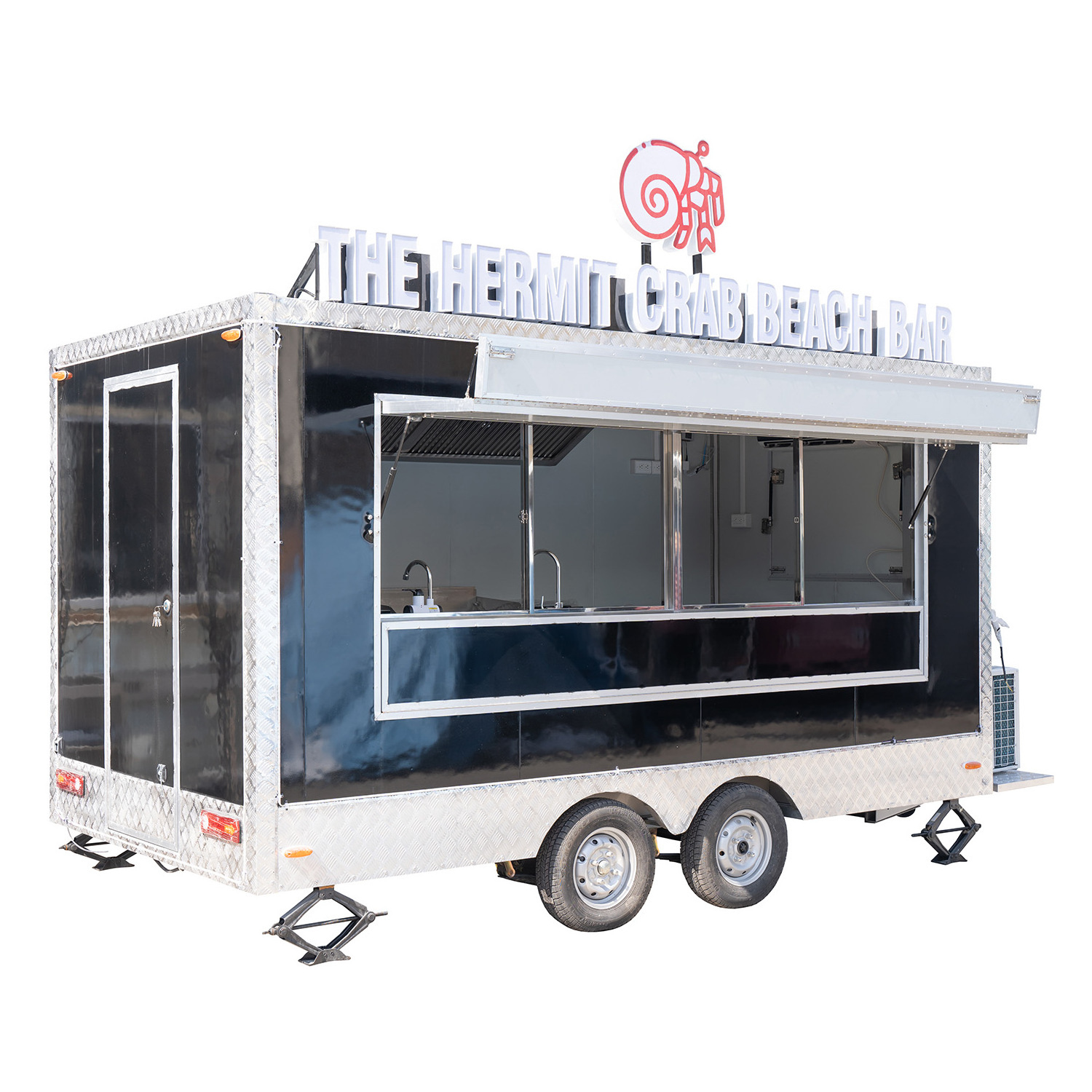 13ft mobile food truck/ Fully equipped food trailer/ Customized food cart