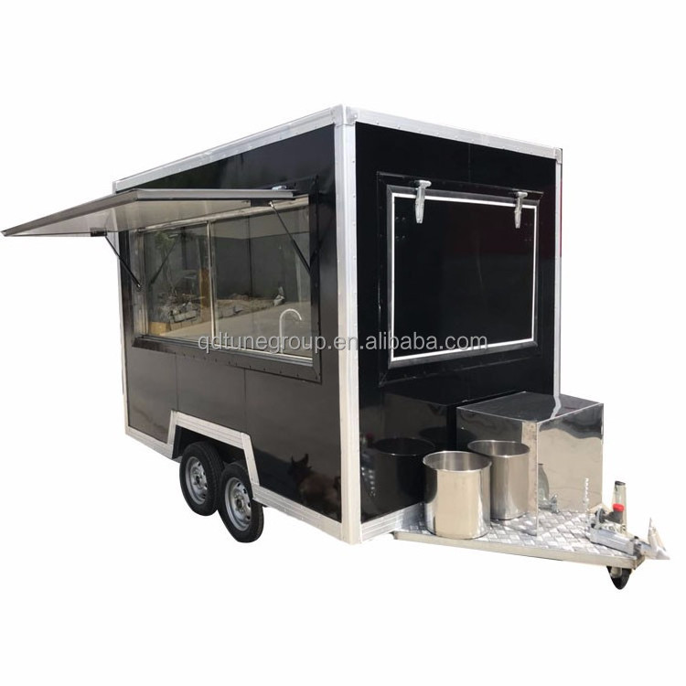 Mobile Kitchen Churros Caravan Coffee Cart,Cold Food Truck, Frozen Food Cart