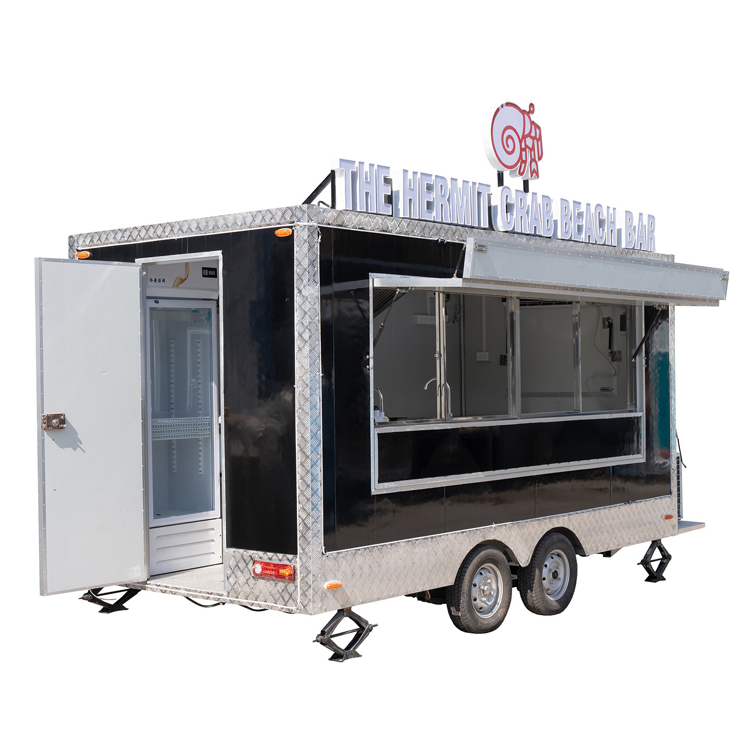 13ft mobile food truck/ Fully equipped food trailer/ Customized food cart