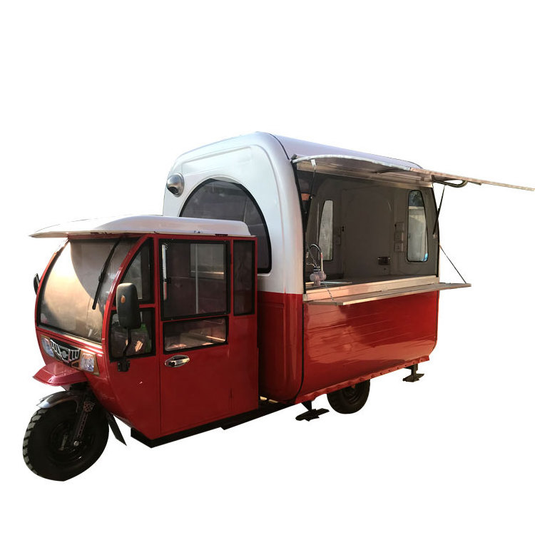 TUNE Hot Sale High Quality Tricycle Motorcycle Mobile Food Truck for Sale