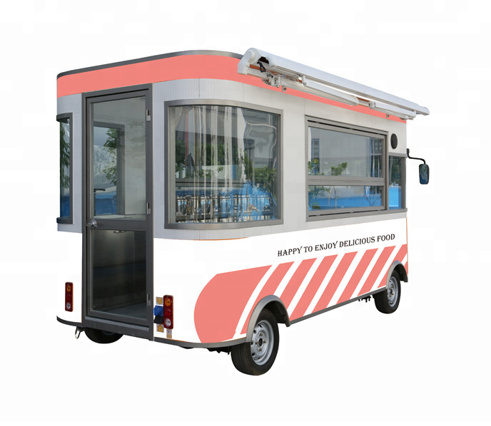 Coffee Food trailer, fast food kiosk/Street Vending Carts/ Multi-purpose Mobile Fast Kiosk cart to sell churros