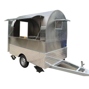 Food Cart Catering Trailer Hotdog Cart Mobile Food Truck Mobile Food Dining Car