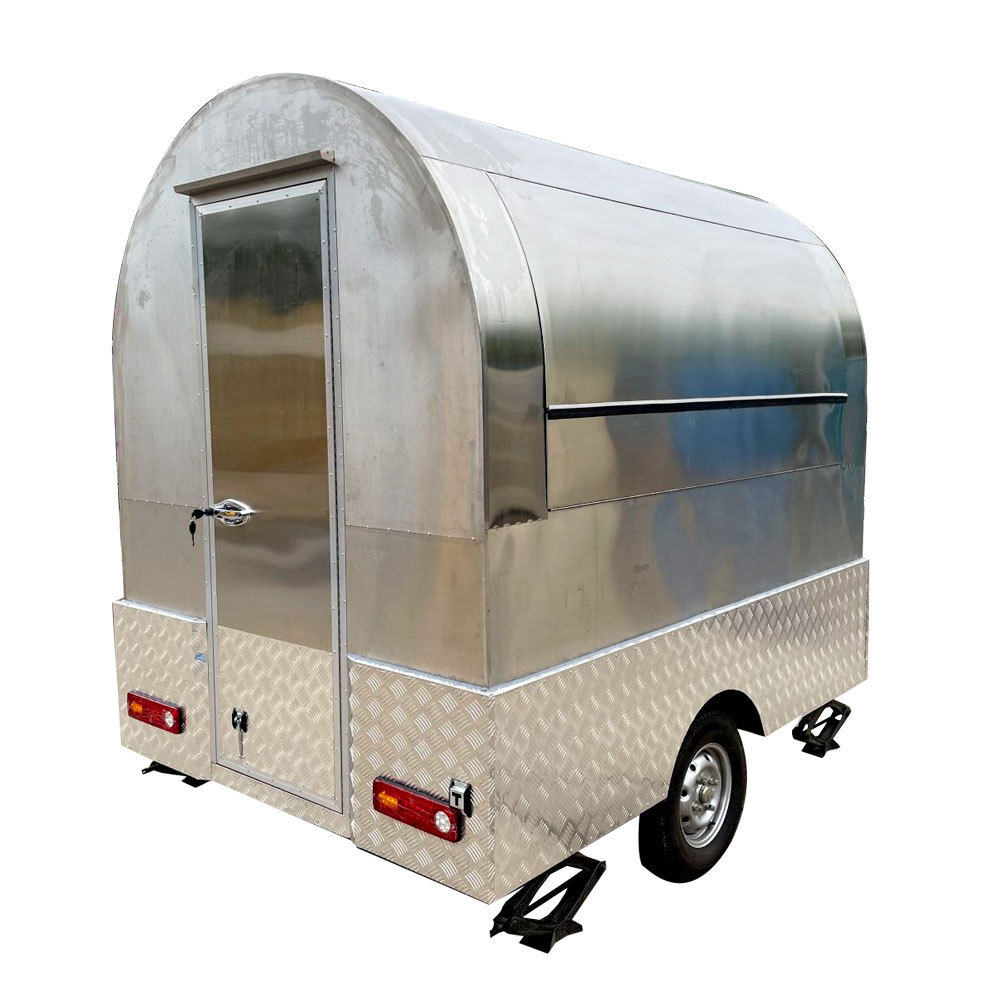 Food Cart Catering Trailer Hotdog Cart Mobile Food Truck Mobile Food Dining Car